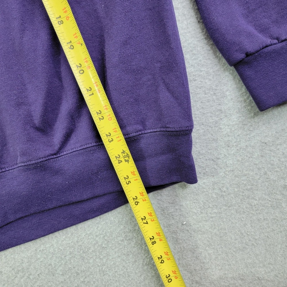 TCU Horned Frogs Sweatshirt Mens Medium Purple NCAA Football Champion Crewneck - Picture 6 of 9